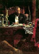 Thomas Eakins Portrait of Professor Benjamin H Rand France oil painting artist